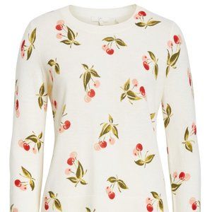 NWOT JOIE Varden Sweet Cherry Cashmere Sweater M